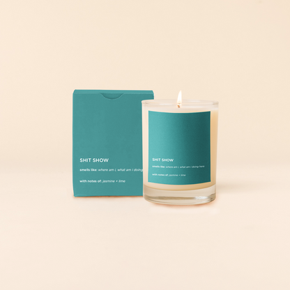 Candle Rocks Glass