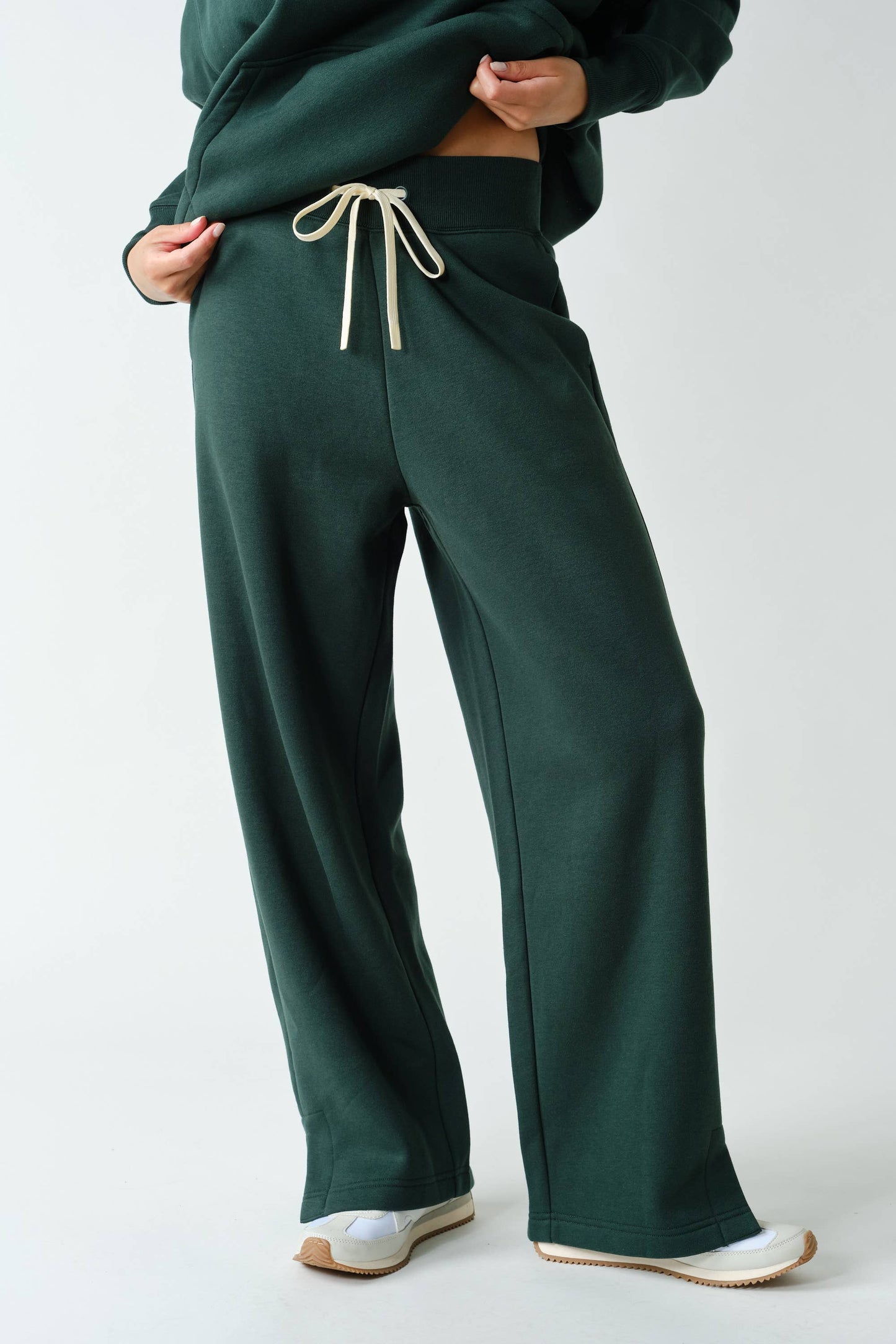CloudWalk Wide Leg Fleece Pants