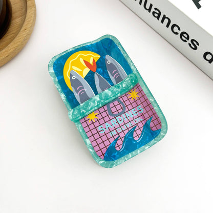 Sardine Can Hair Clip