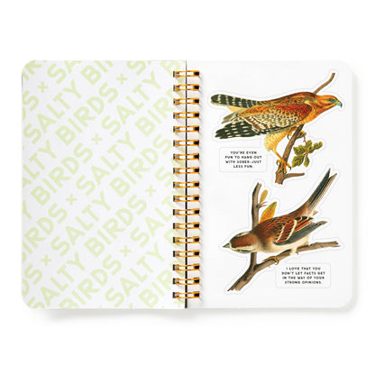 Brass Monkey Salty Birds Sticker Book