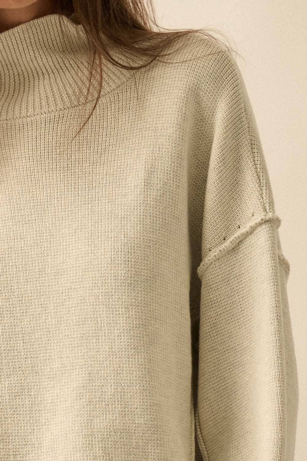 Cami Funnel Neck Sweater