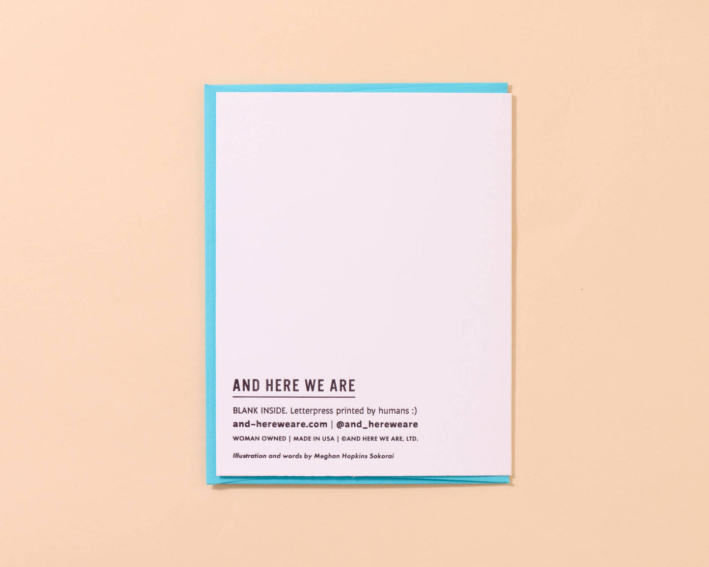 Letterpress Happy New Home Card