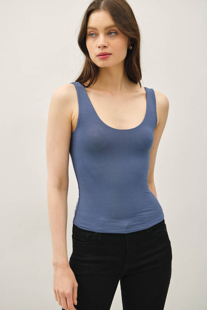 Basic Scoop Neck Tank