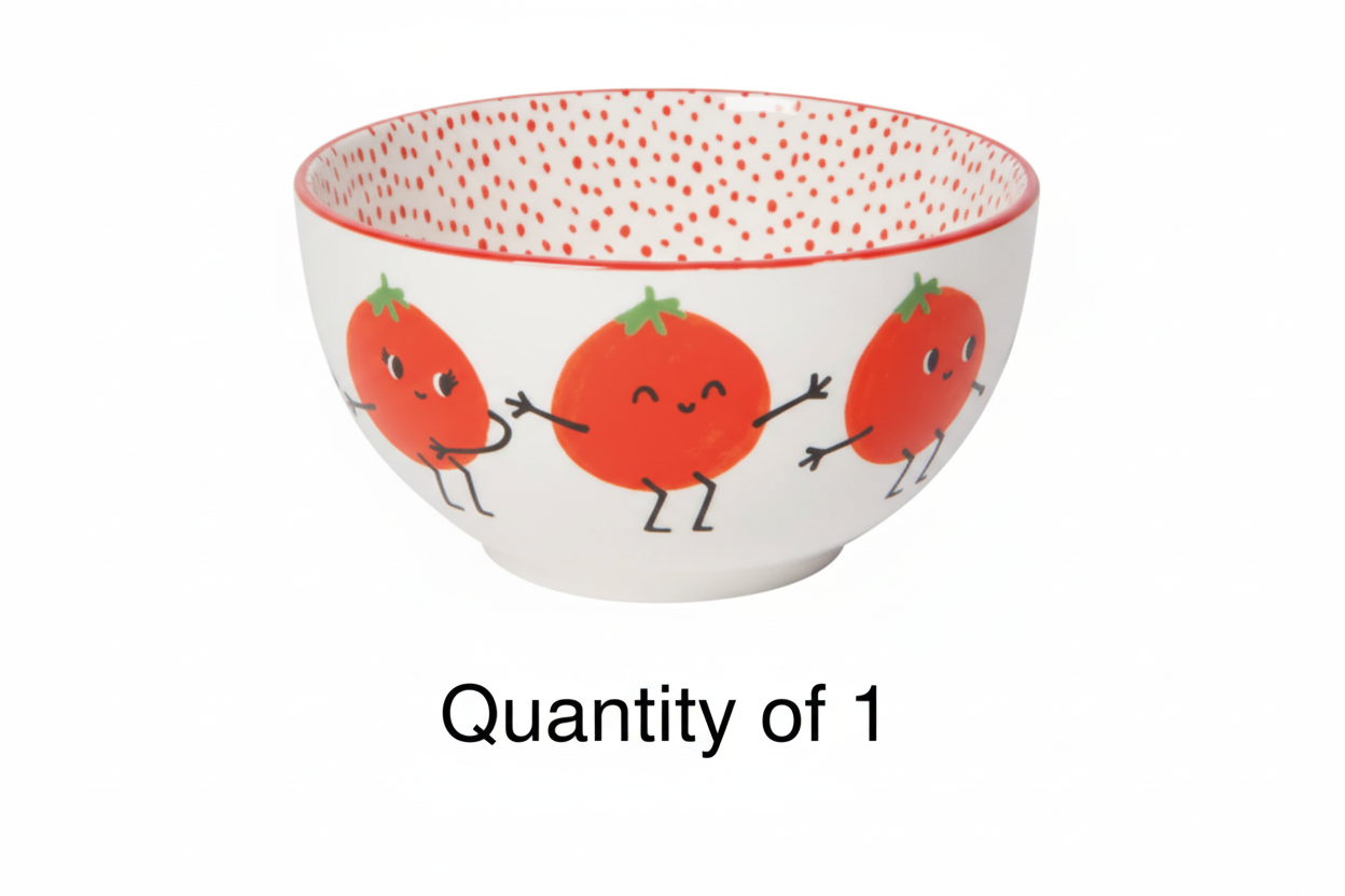 *Individual* Funny Food Bowl