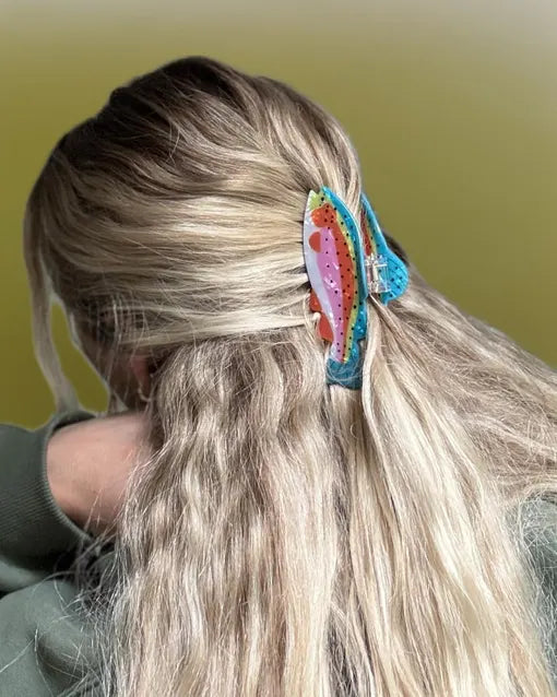 Trout Hair Clip | Medium