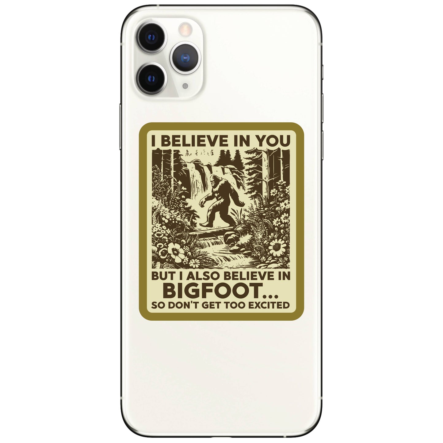 Bigfoot Sarcastic Sticker