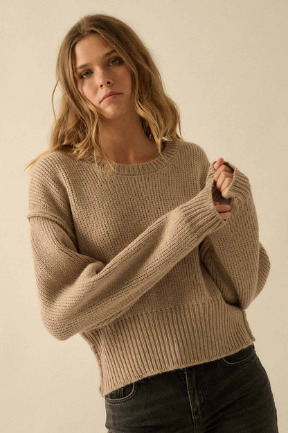 Cami Funnel Neck Sweater