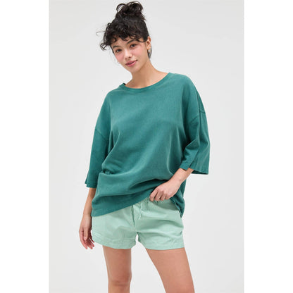 Coastal Ease Stripe Shorts