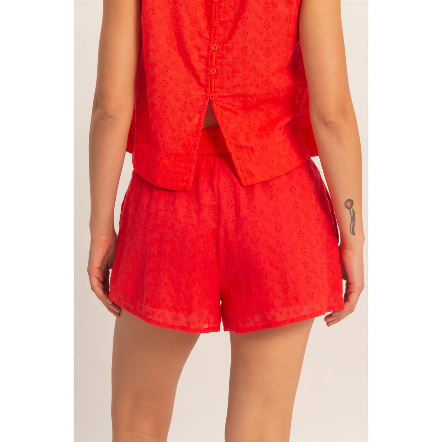 Meadow Eyelet Shorts