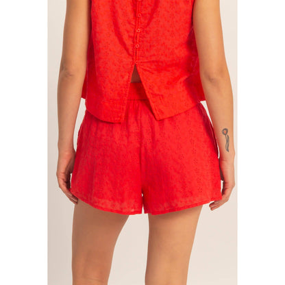 Meadow Eyelet Shorts