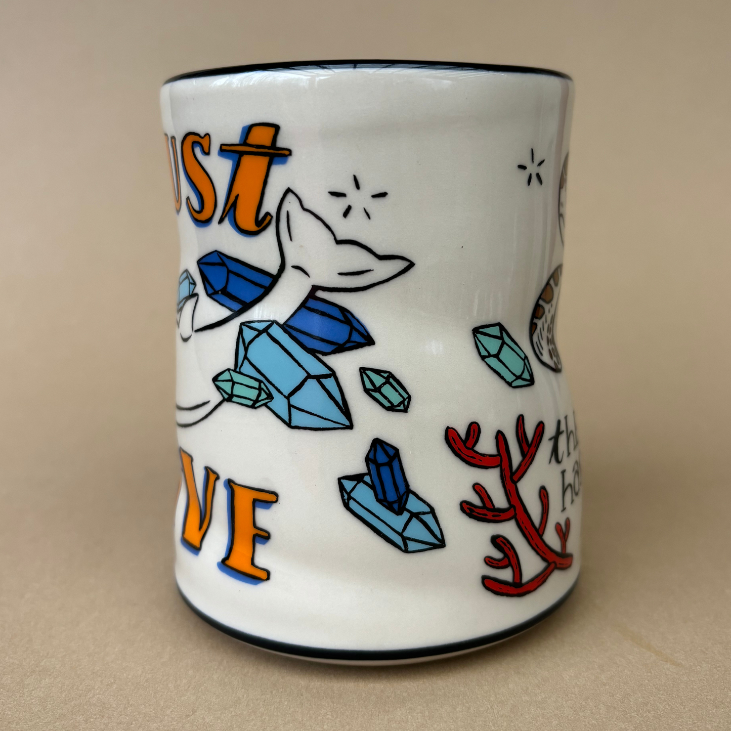 Lucky Sea Turtle Mug - XL