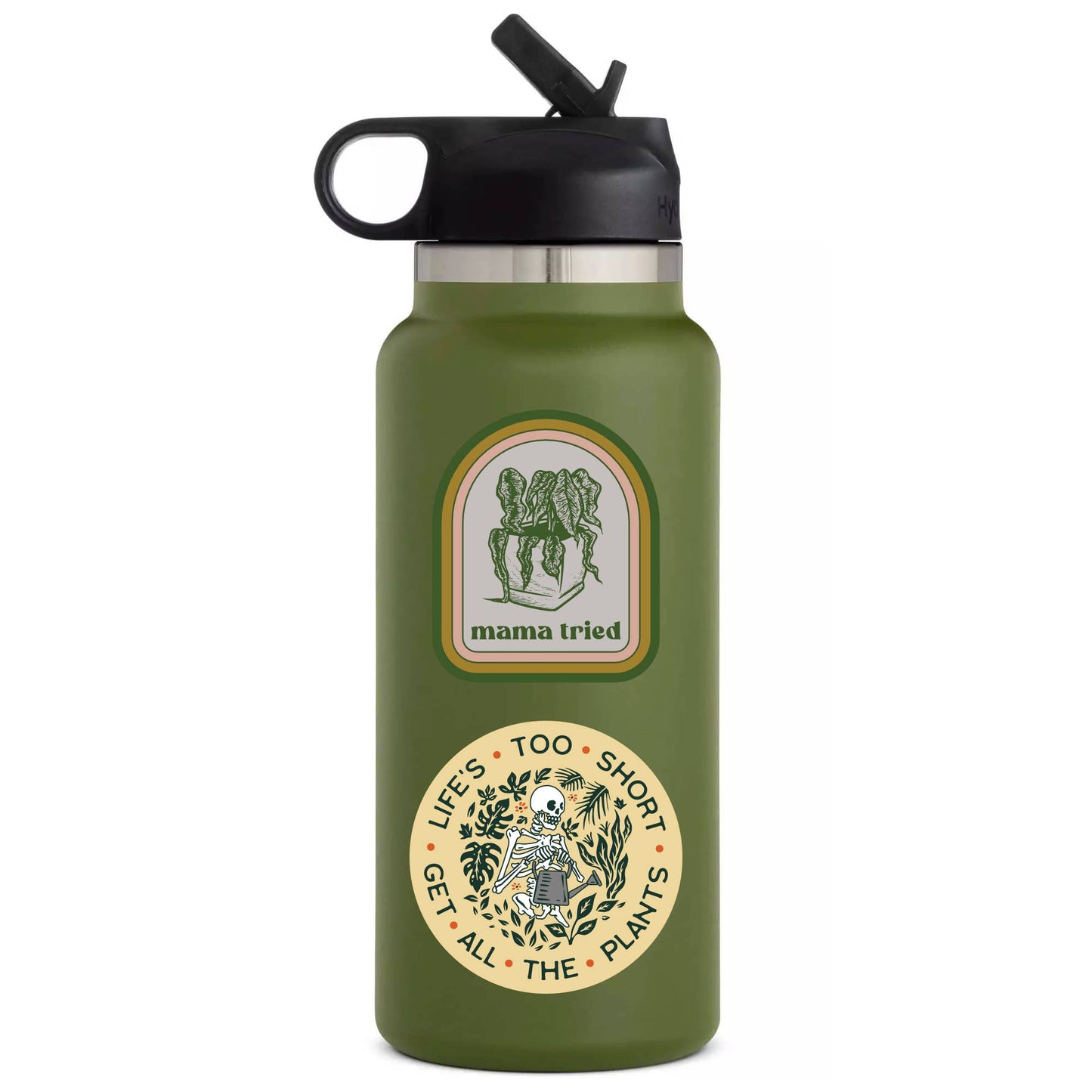 Life’s Too Short Skeleton Sticker