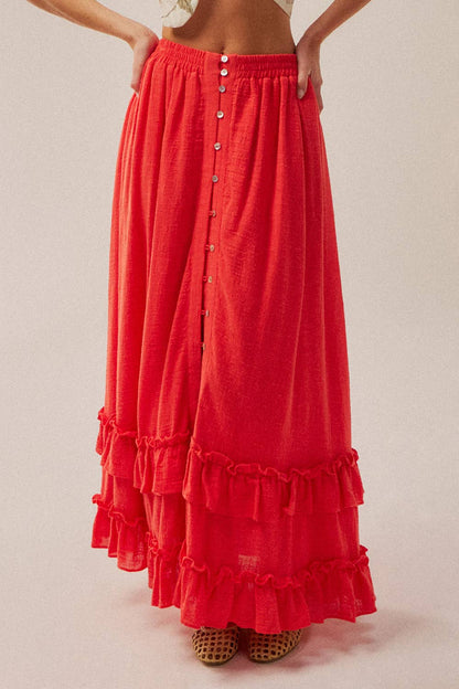 Breezy Days Cotton Skirt