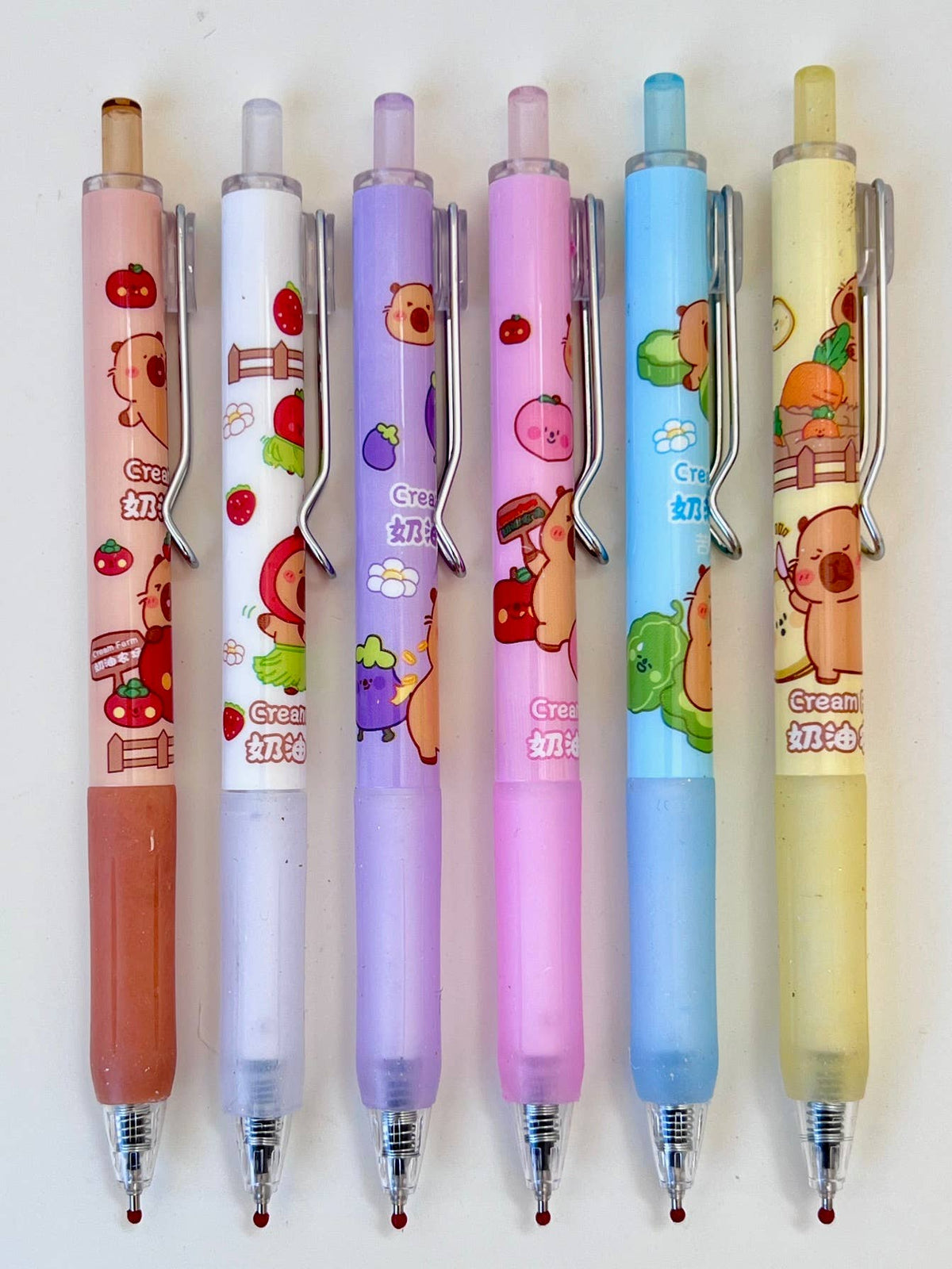 Capybara Blind Box Gel Pen Vol.4