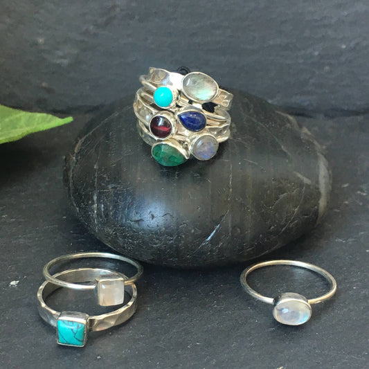 Sterling Silver Stacker Rings
