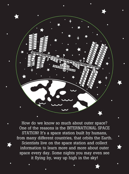 Outer Space Bedtime Shadow Book,Outer Space Bedtime Shadow Book