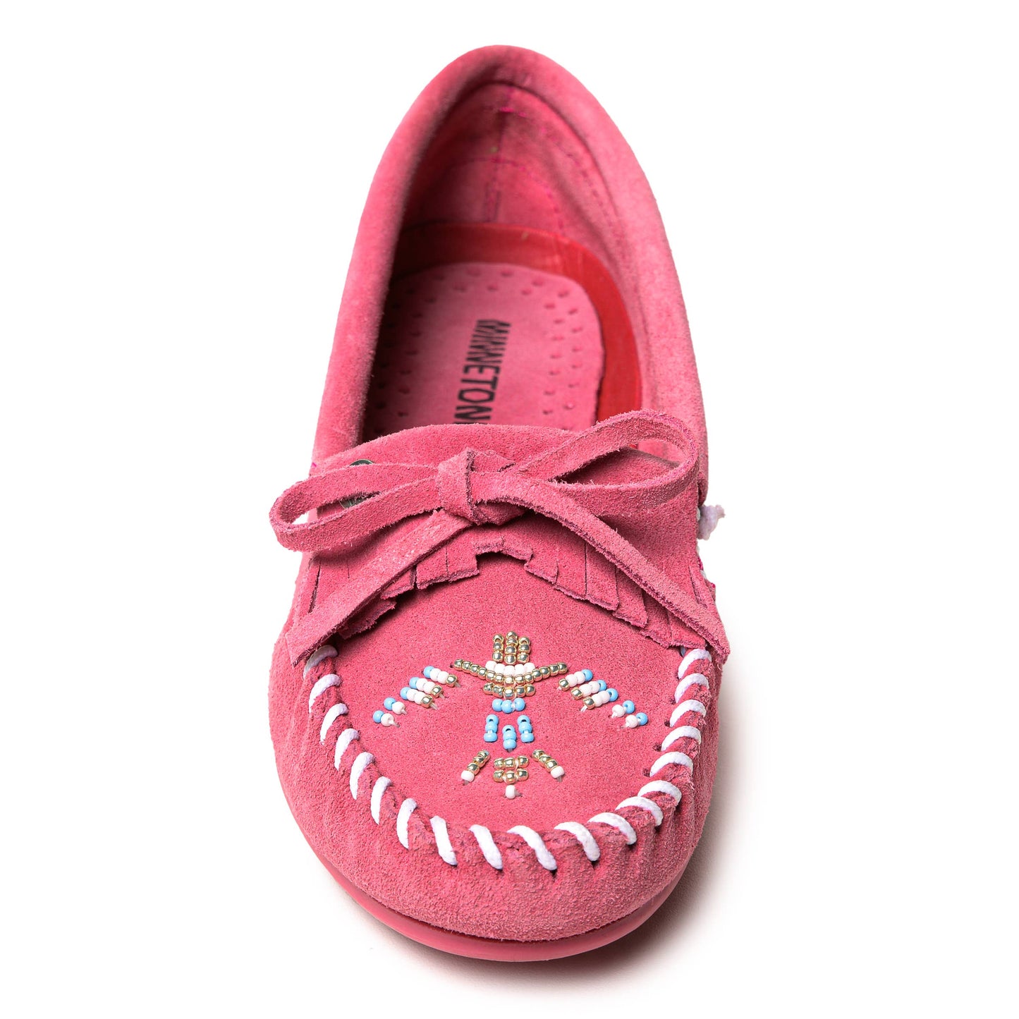 Women's Thunderbird Animikii Suede Beaded Moccasin