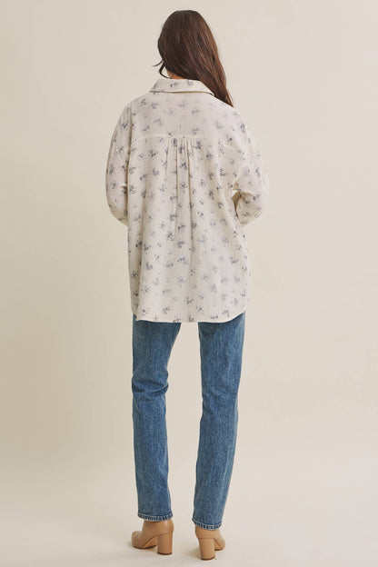 Soft Wind Floral Top