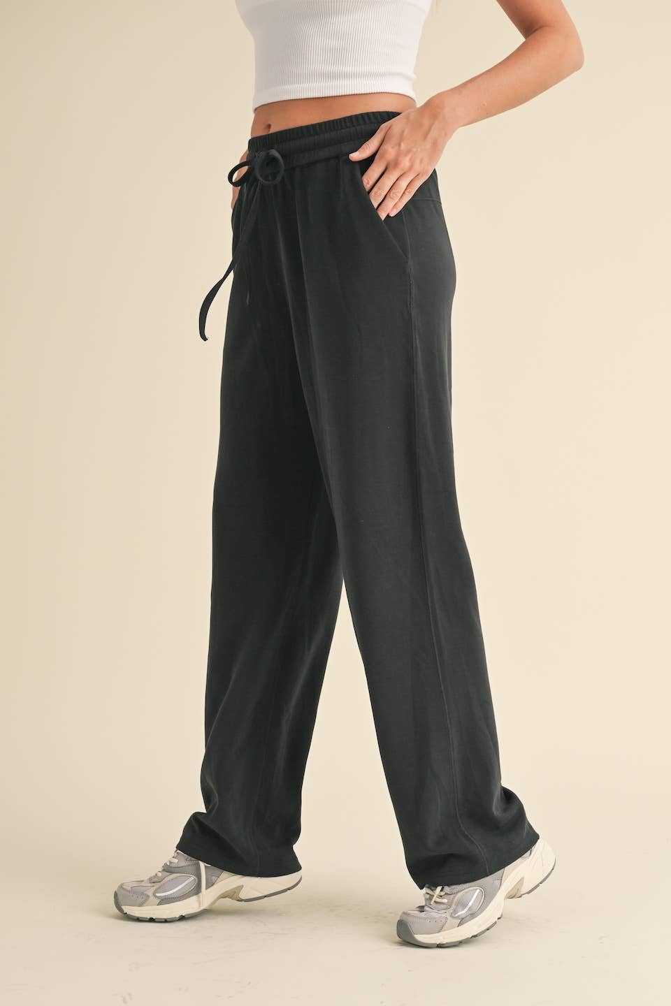 Super Soft Air Scuba Wide Leg Pants