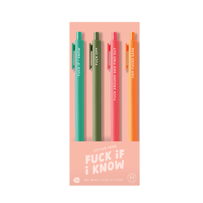 Jotter Pen Set - 4 Pk