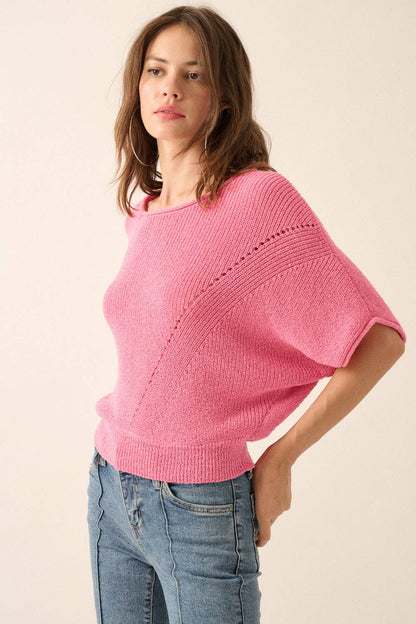 The Willow Pointelle Sweater