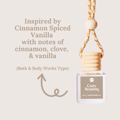 Fall Scent Car Diffusers