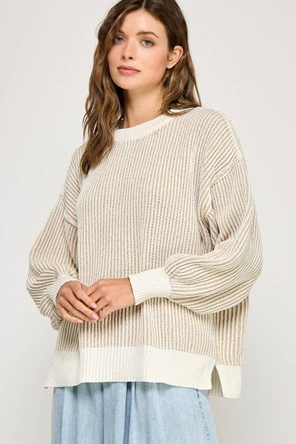 Super Soft Stripe Sweater
