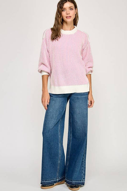 Super Soft Stripe Sweater