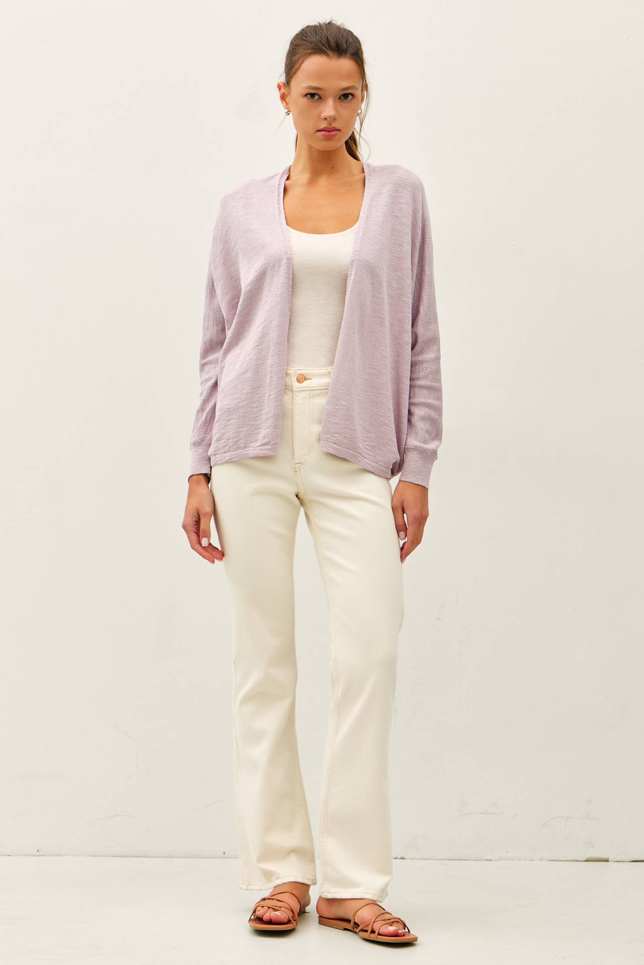 Spring Dolman Sleeve Cardi