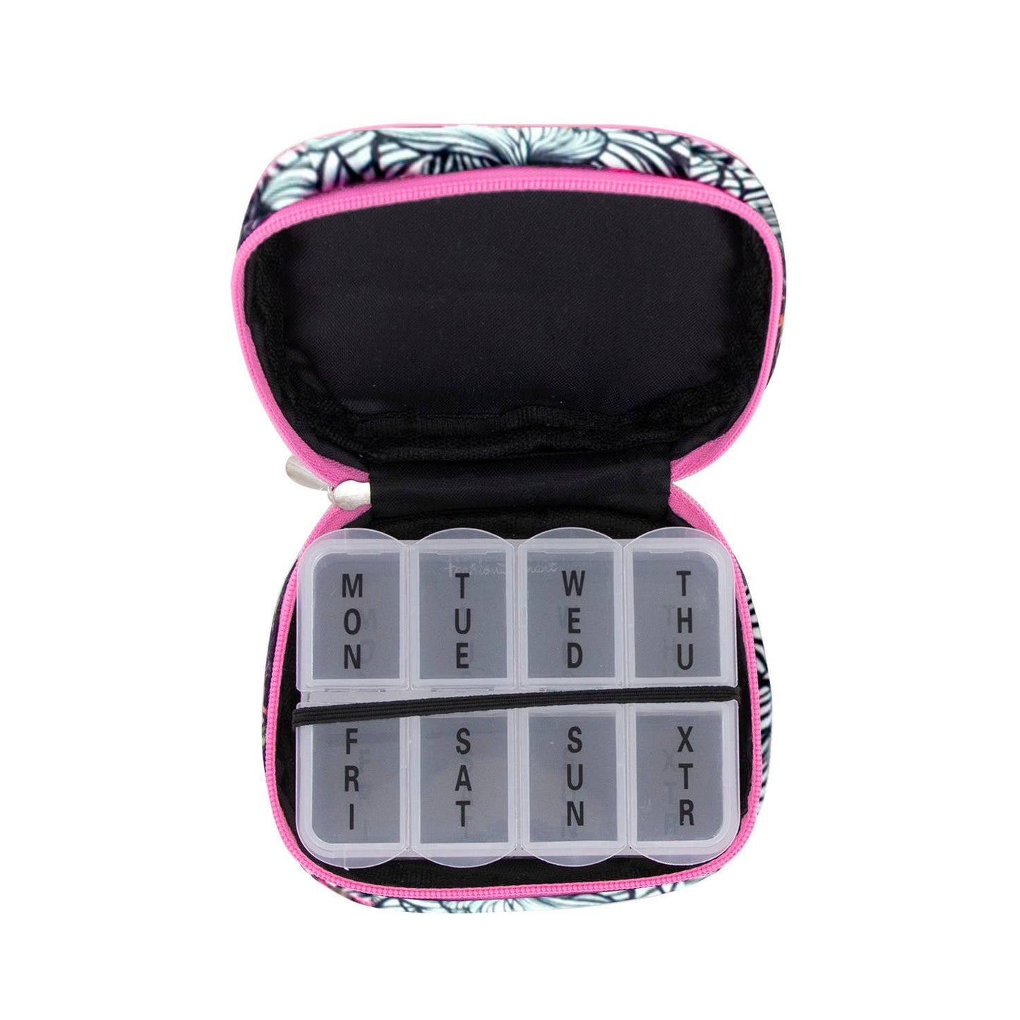 Wellness Keeper Zippered Pill & Vitamin Case Open Stock