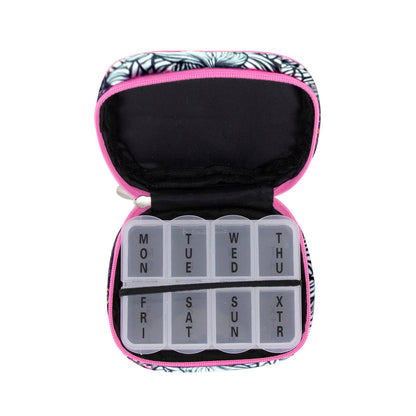 Wellness Keeper Zippered Pill & Vitamin Case Open Stock