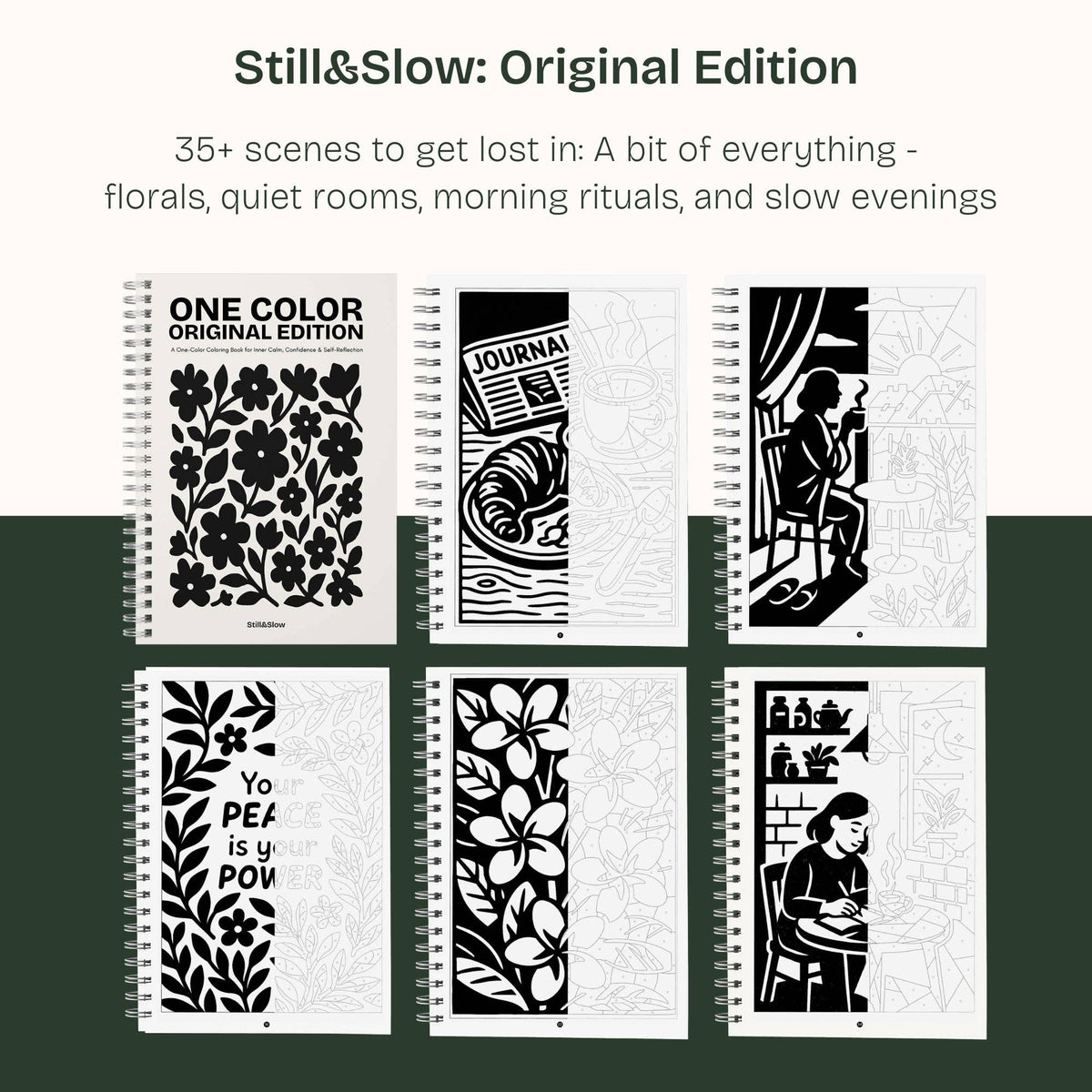 One Color Coloring Book - Original Edition