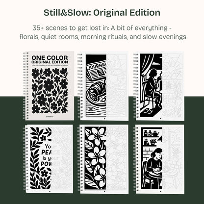 One Color Coloring Book - Original Edition