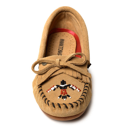 Women's Thunderbird Animikii Suede Beaded Moccasin