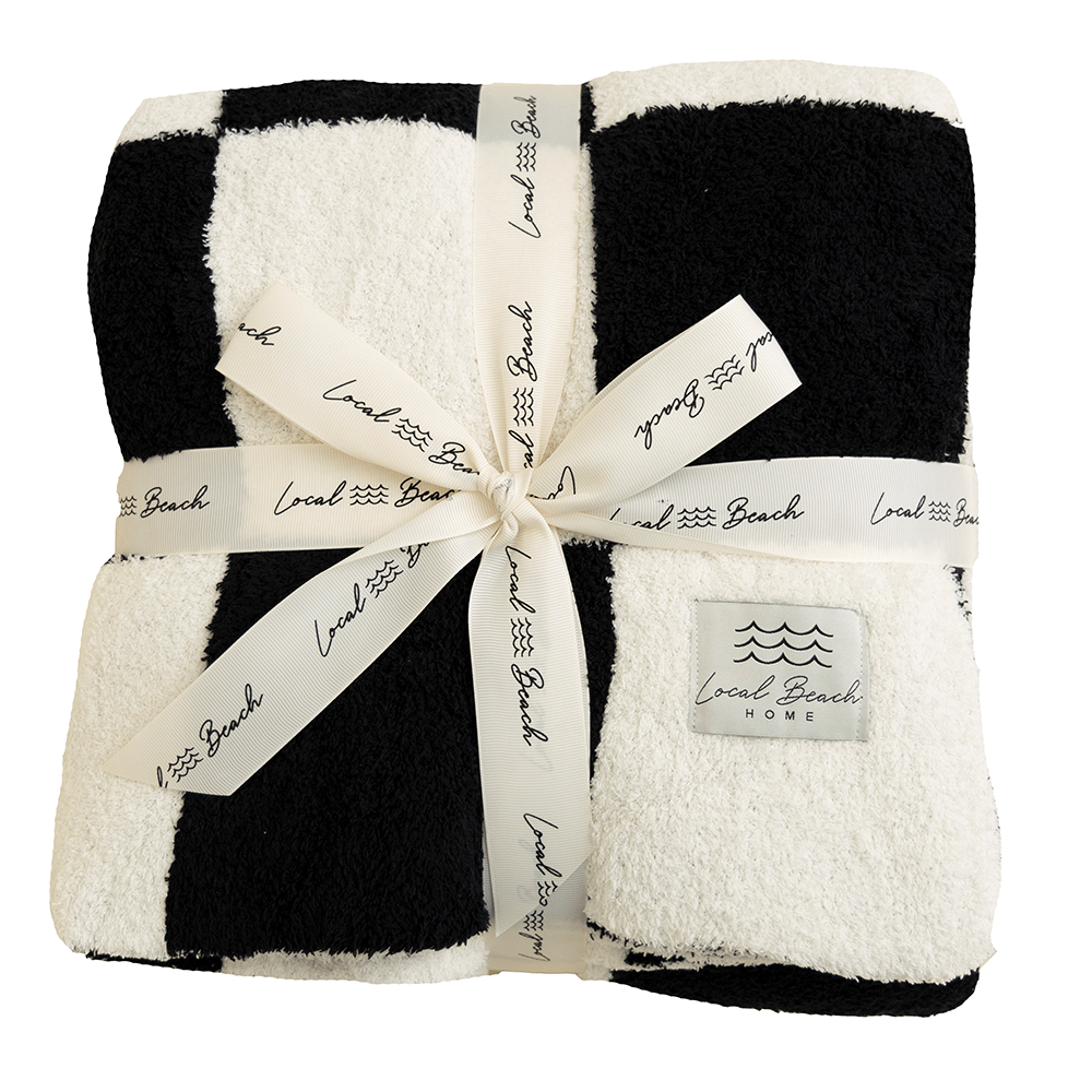 Checker Luxe Home Blanket