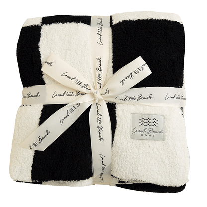 Checker Luxe Home Blanket