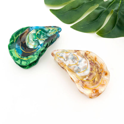 Oyster Shape Hair Clip