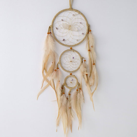 Small Tan Generations Dream Catcher