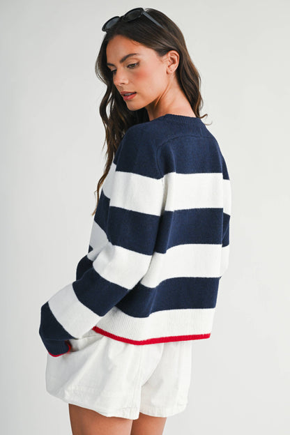 Tide Stripe Sweater