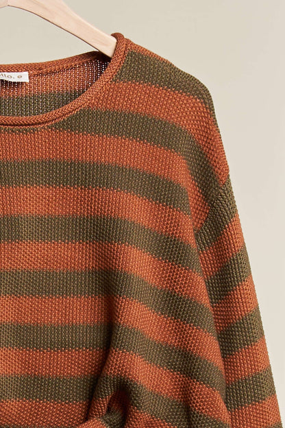 Casual Striped Sweater