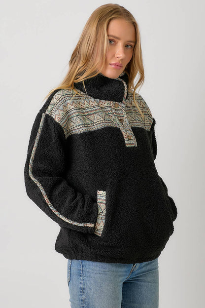 Oatmeal Fleece Pullover