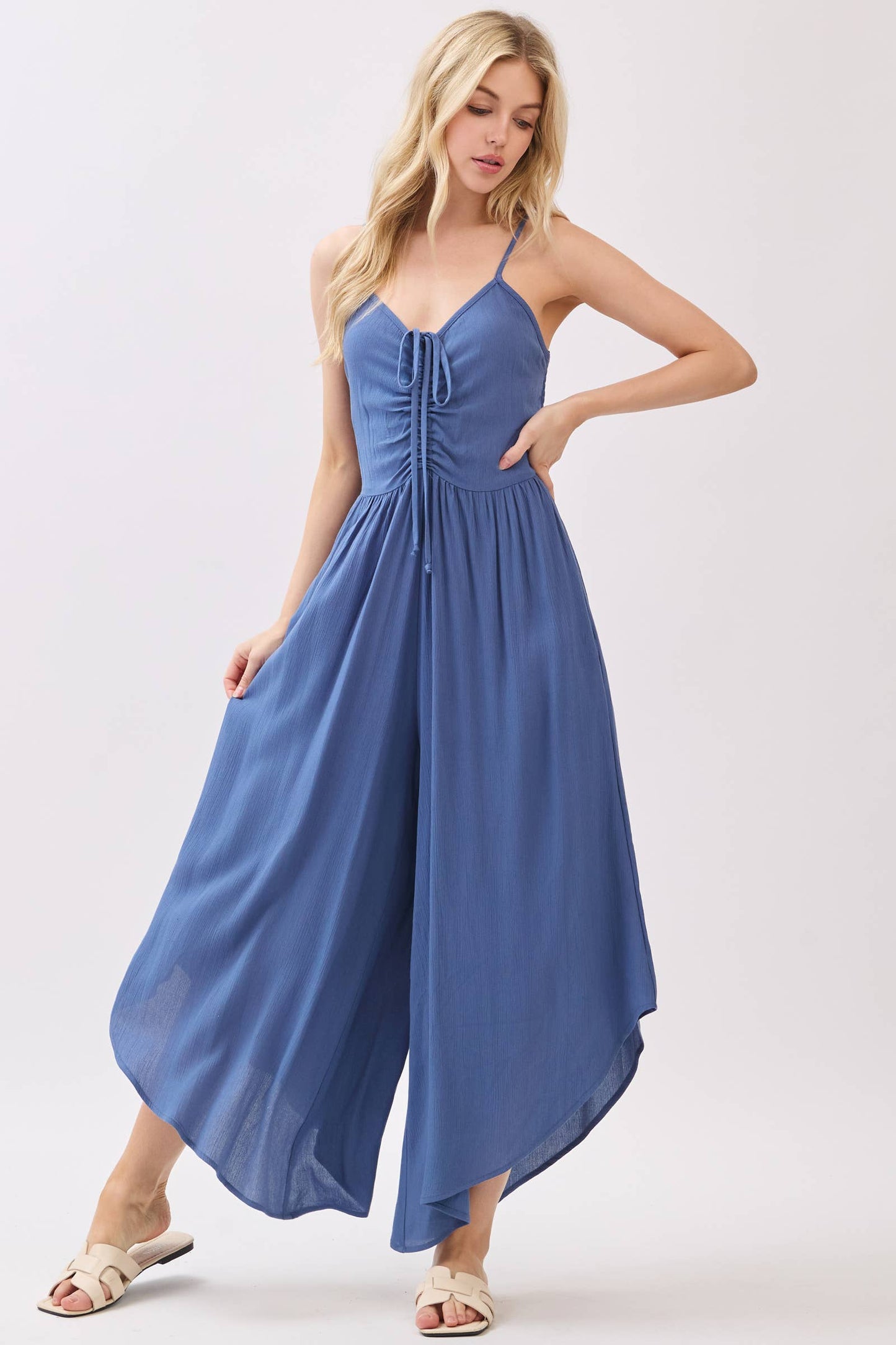 The Shoreline Woven Jumpsuit