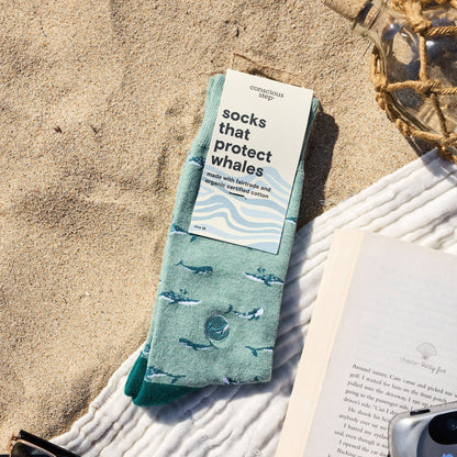 Socks that Protect Whales | Ocean Gifts