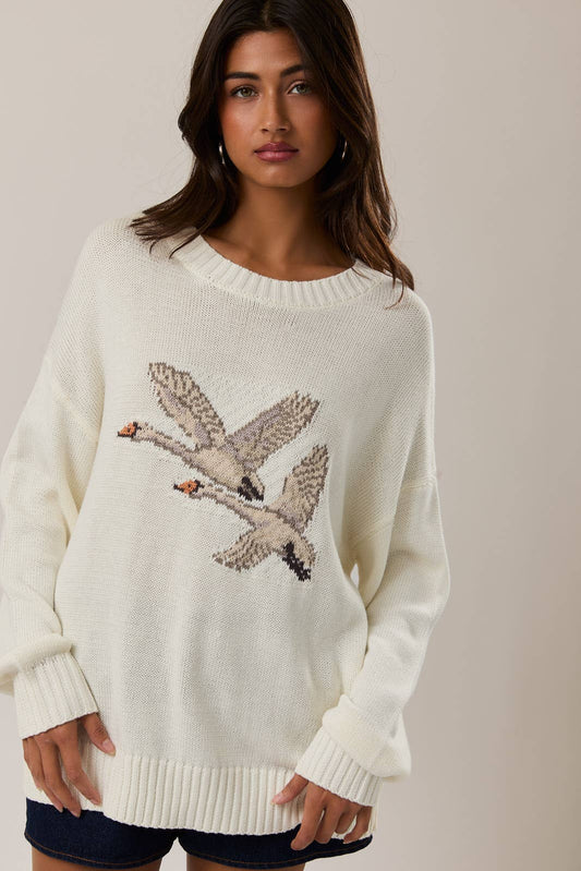 Grace Swan Sweater