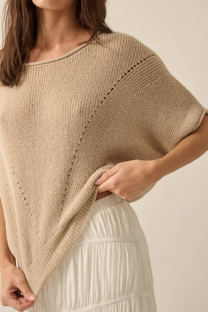 The Willow Pointelle Sweater