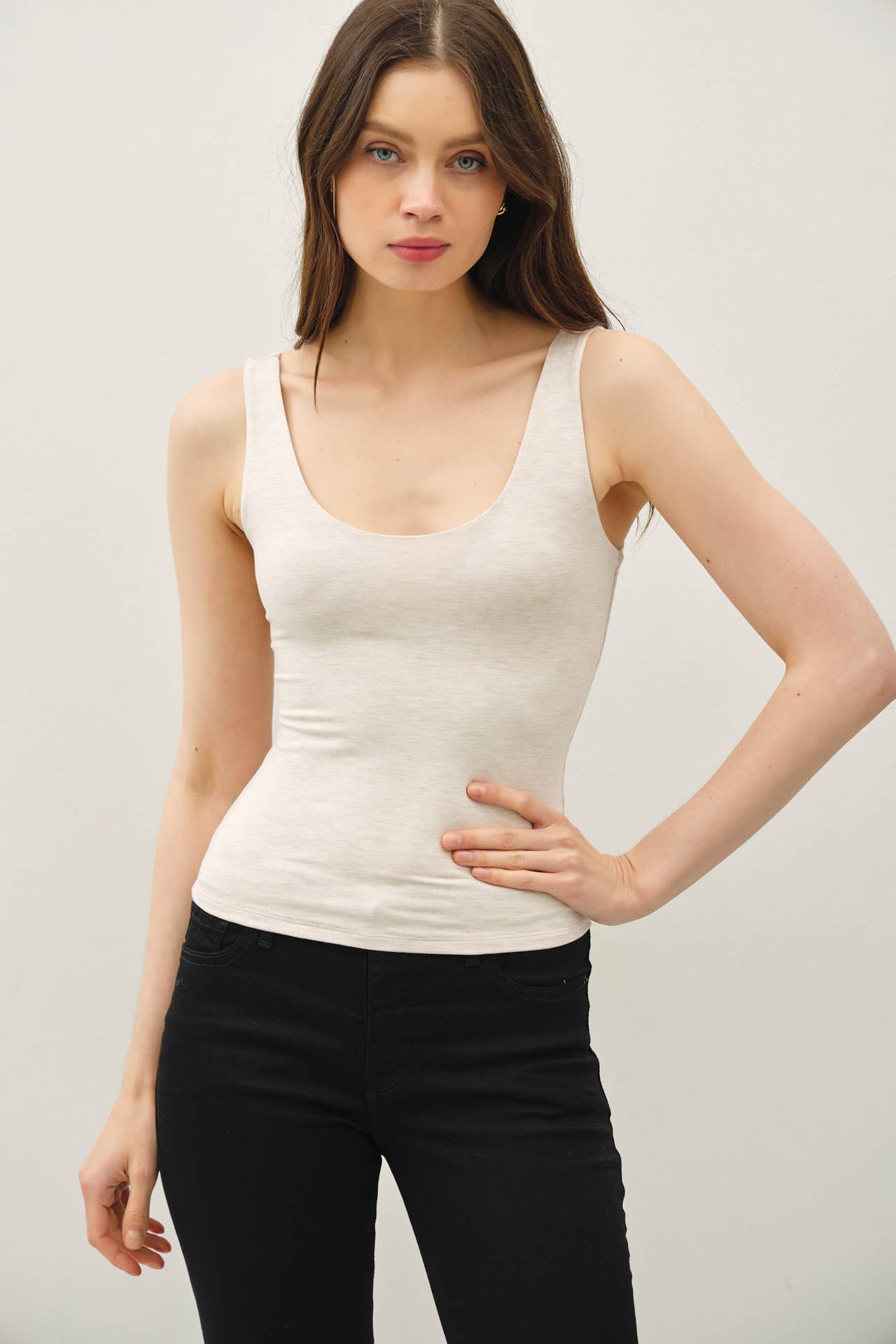 Basic Scoop Neck Tank