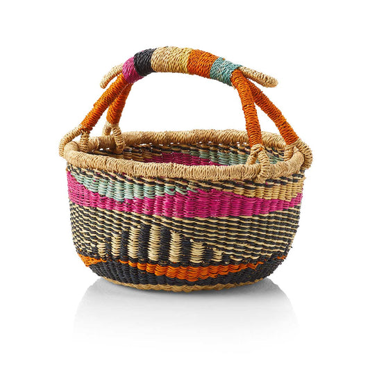 Tundra Stripe Mini Market Basket