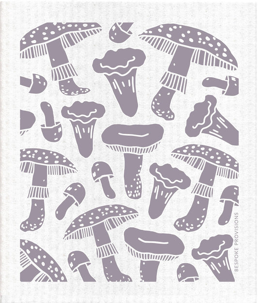 Mushroom Swedish Dishcloth