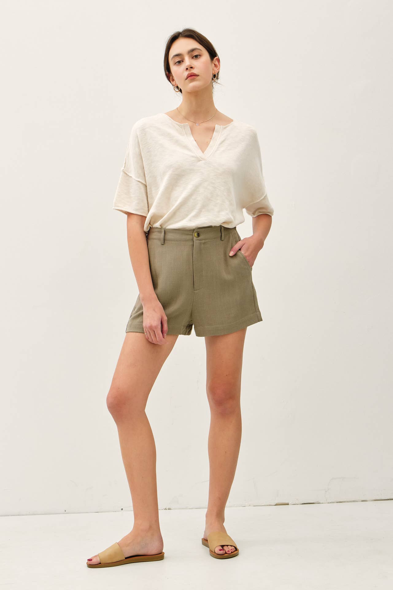 Drift Linen Shorts