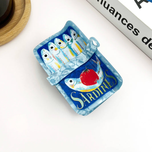 Sardine Can Hair Clip